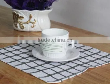 30cm X30cm Cheap Cotton Wholesale Printed Household Cleaning Weave Dish Towels photo-2