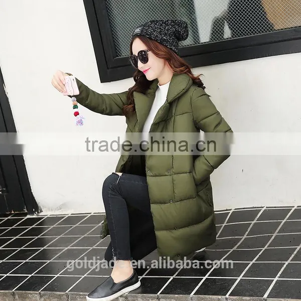 Ladys Winter Padded Jacket Wholesale Customized Qulited Jacket photo-2