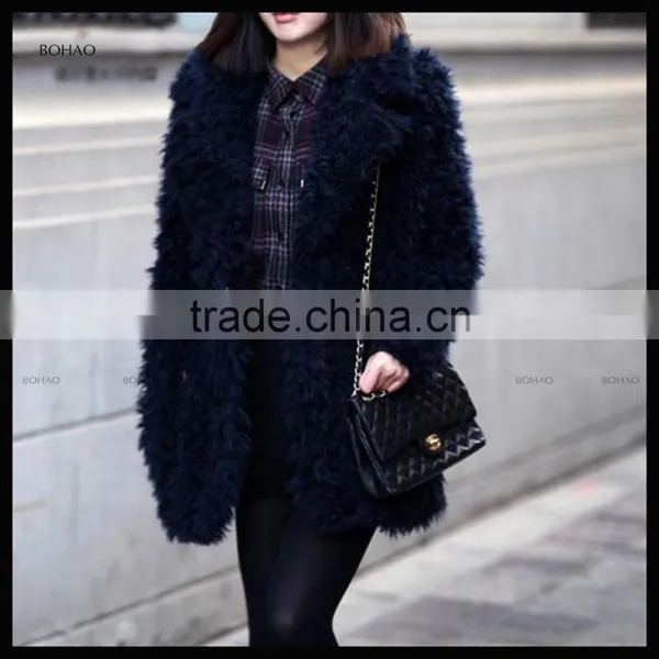 Hot Sale Women Cheap Fashion Russian Women Winter Fur Coat photo-4