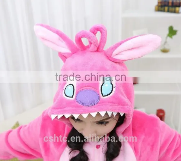 Coral Fleece Cartoon Adult Animal Jumpsuit Animal Pajamas Jumpsuit photo-3