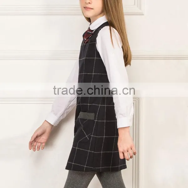 Designer School One Piece Sleeveless Dress With Shirt photo-5