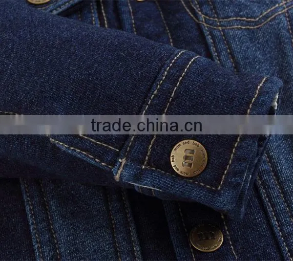 MOM AND BAB FASHIOIN Kids Clothes Made in China, Cowboys Jackets for Winter, Kids Clothing Factory photo-4