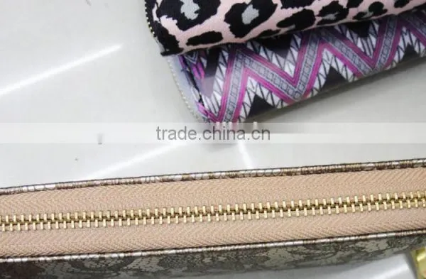 Fashion New Latest Cute Zipper Round pu Leather Lace Wallet for Woman photo-4