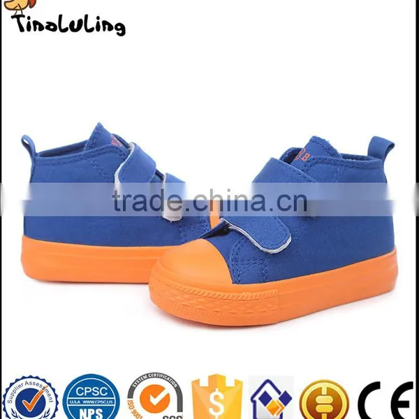 Various Color Kids Canvas Shoes Candy Color Boy Cloth Shoes Pictures Wholesale Shoes photo-2
