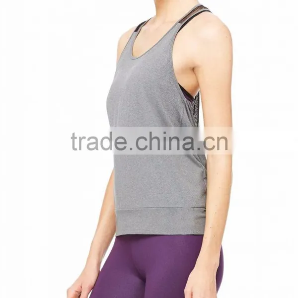 Woman's High Quality Singlet Workout Clothing Fitness Singlets photo-3