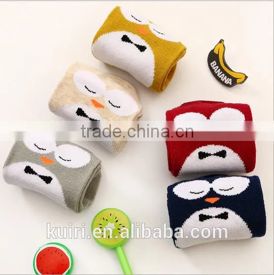 2016 Cartoon Owl Child Summer Short Socks for Daily Life Cute Cotton Kids Sports Socks photo-5