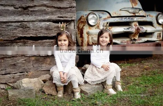 Girls Lace Skirt Toddler Girl Tutu Skirt Mother and Child Dress photo-3