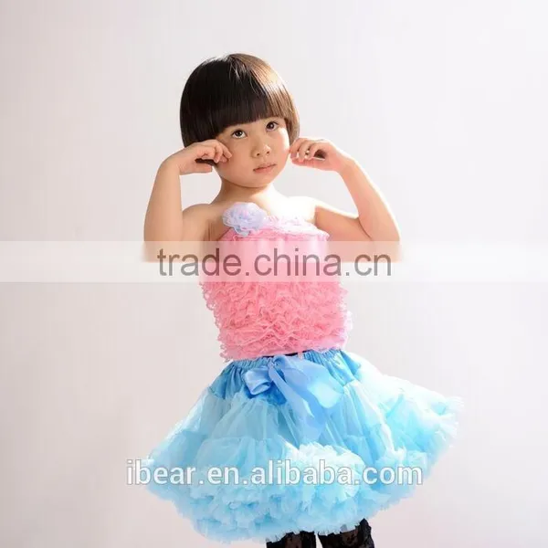 Wholesale Pettiskirts Fluffy Tutu Pettiskirt Rainbow Pettiskirt photo-2