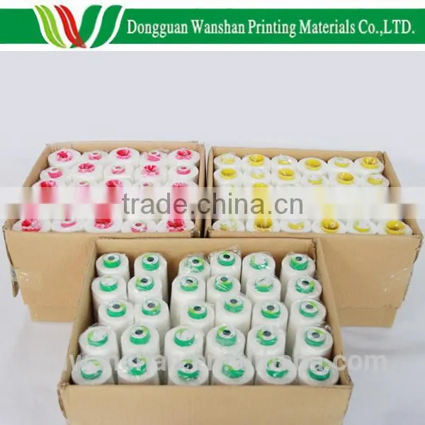 40/2 Polyester Cotton Embroidery Book Binding Sewing Thread Cone Material Wholesale photo-6