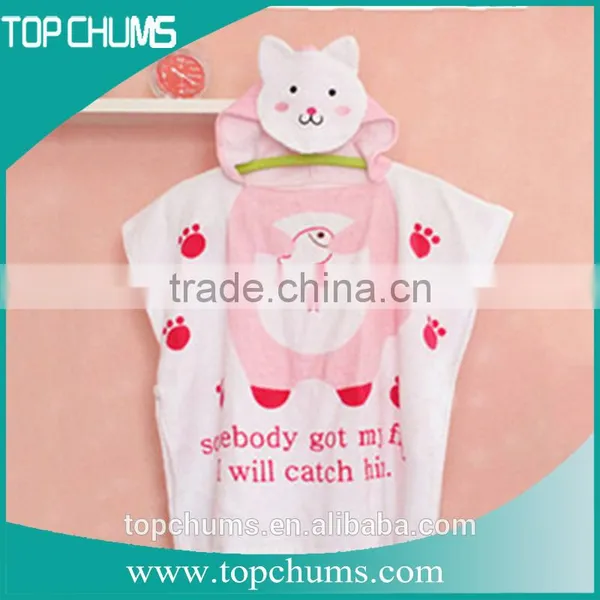 Baby Cartoon Baby Bathrobe Animal Baby Towel With Hood photo-5