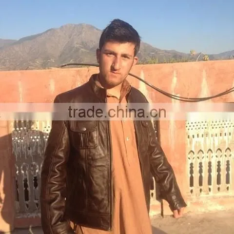 High Quality Leather Fashion Jacket For Men