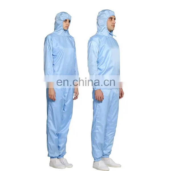 Protective Clothing Cleanroom Hood Jumpsuit photo-3