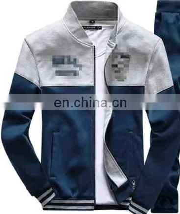 2017 New High Quality 100% Cotton Stand Collar Fashion Casual Men's Fleece Jacket photo-4