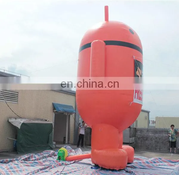 Promotion Event Android Model Giant Inflatable Advertising Cartoon photo-3