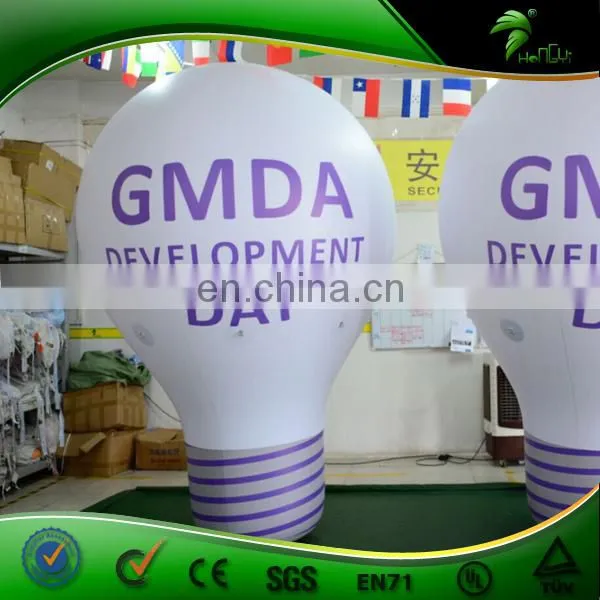 Custom G10 Bulb Led Lighting LED Bulb With Print, Inflatable Lamp Bulb With Stage Light for Sale photo-3