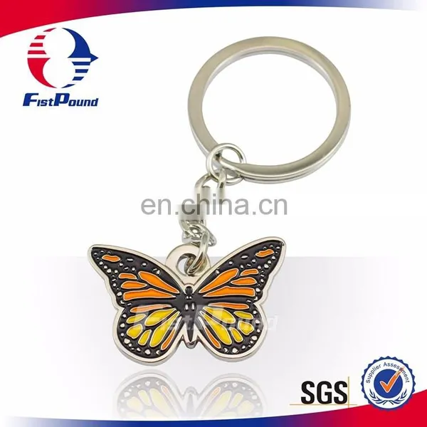 Silver Coin Splitring Keyring photo-5