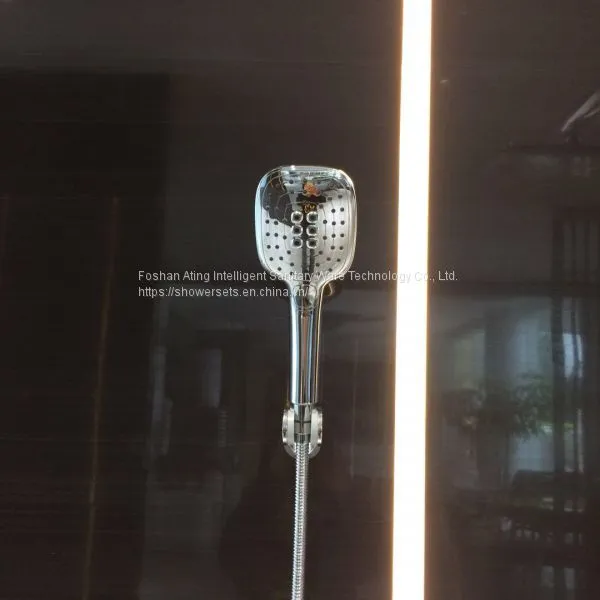 2019 New FOSHAN CHINA Supplier Ating AT-H001 4functions Bathroom Shower Sets Rainfall Shower photo-4