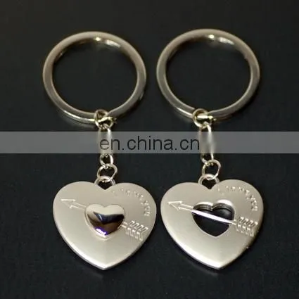 Zinc Alloy Carabiner Keychain Lover Key Holder for Couple for Valentines Gift photo-3