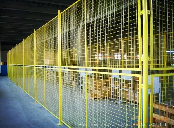 Workshop Fence From Factory Warehouse Isolation Network Workshop Separation Fence photo-5