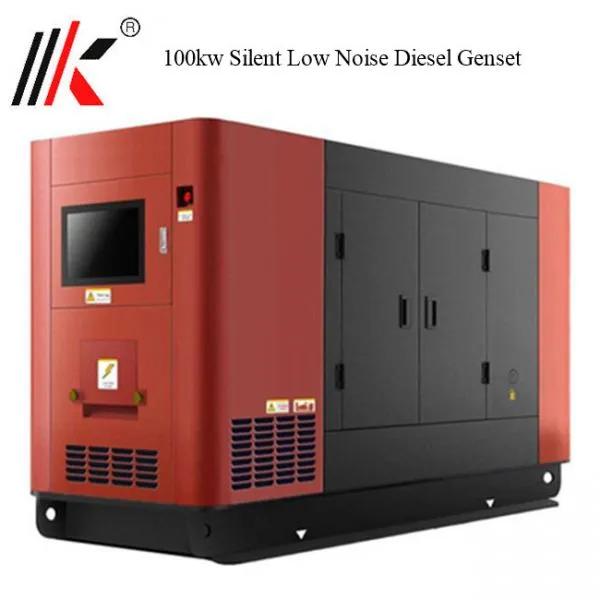 Hot Sale 100kw CUM Soundproof Diesel Generator Silent Genset photo-4