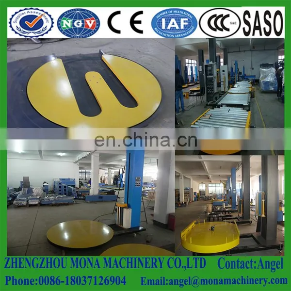 2018 New Condition Automatic Pallet Stretch Wrapping Machine With Pressure Plate photo-5