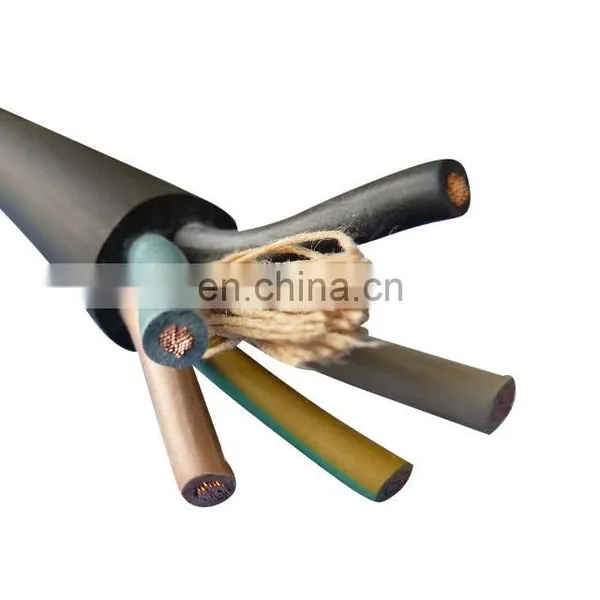 IEC Standard Class 5 Copper Conductor Rubber Insulation H07RN-F Cable 450/750V photo-3