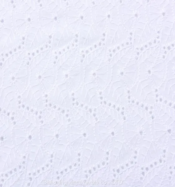 Swiss Lace 100% Cotton Swiss Voile Lace Fabric Embroidered Wholesale photo-2
