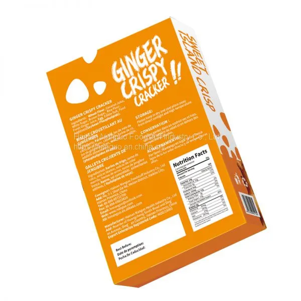 Best Seller Ginger Flavored Crispy Crakers Cookies Biscuits photo-4