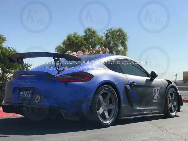 Km for 2012-2015 981 Carman Upgrade GT4 Bodykits PP Material photo-4