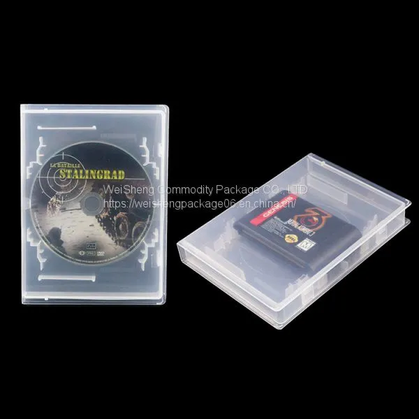 WEISHENG Plastic Game Cases for PS PS2 PS4 Playstation Nintendo DS 3DS Wii Game Case Box CD 4 Video Game BOX Game Case