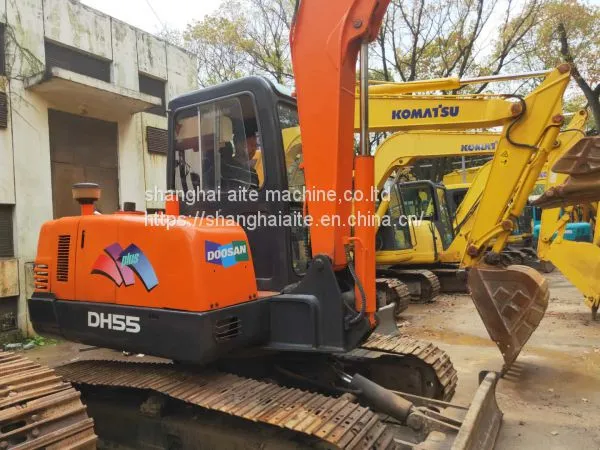 Second Hand 100% Original Doosan/Daewoo DH55 Mini Excavator for Sale photo-4