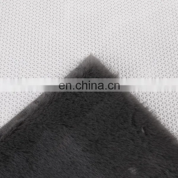 Factory Wholesale Hand Made Upscale Luxurious Imitation Animal Fur Shaggy Bedroom Rugs Carpet photo-3