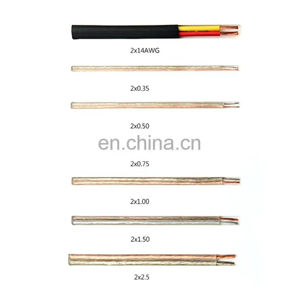 20awg Flat Wire Low Noise Speaker Cable for Audio Appliances photo-7