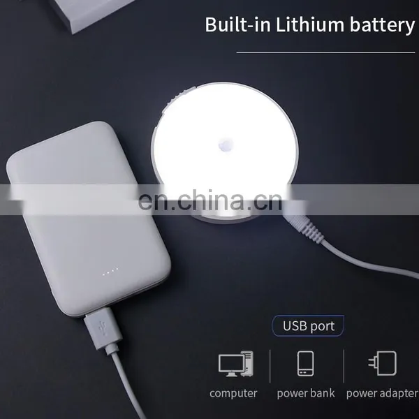 Convenient Magnetic Attraction USB Charging Touch Sensor Wall Led Dimming Lamp photo-6