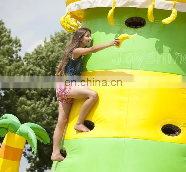 Jungle Themed Rock Climbing Wall Inflatable Climbing Climb Game For Adults photo-3