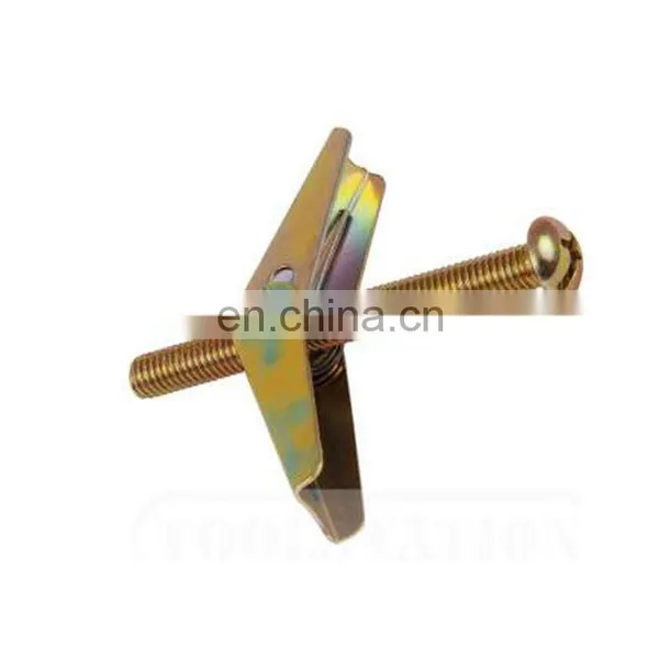 Zinc Plated Butterfly Bolt and Nut Spring Toggle Fixings Hollow Cavity Wall Anchor photo-3