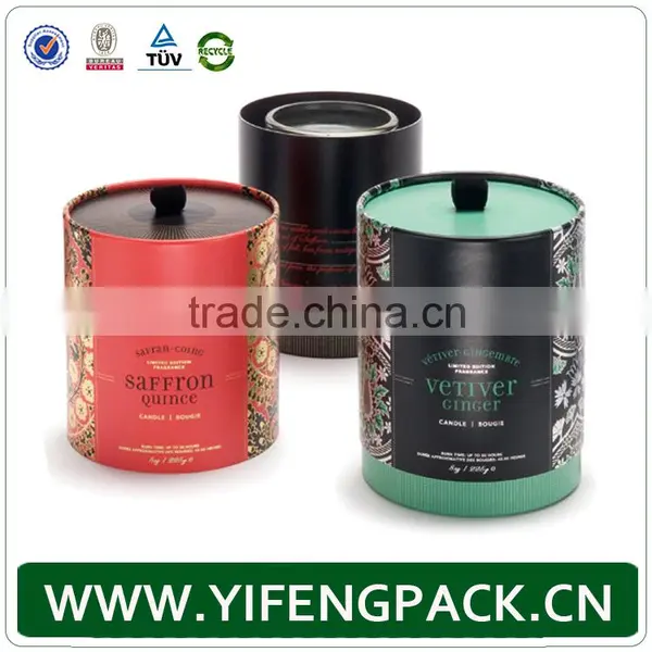 Black Gift Paper Tube Box/cylinder Box/Round Box With Ribbon photo-4