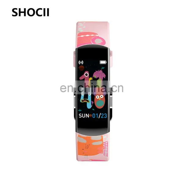 2022 Heart Rate Oxygen C07Q Child Sport Smartwatch Blood Pressure Blood Oxygen Body Temperature Kids Smart Watch photo-3