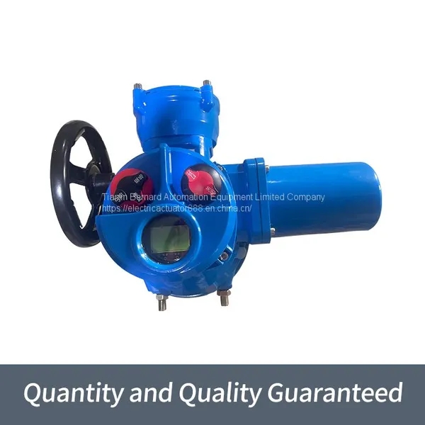 Bernard Intelligent Quarter-turn Electric Actuators QB80 / KH Fine Small Valve Device photo-3