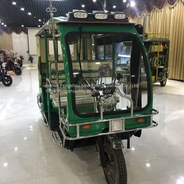AKA15 Electric Taxi Passenger Rickshaw Tricycle With Turning Seat photo-5