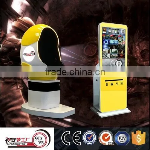 2016 Dynamic Virtual 9D Egg Cinema VR 9D Cinema/Theater Simulator For Oversea Market Quality Choice photo-2