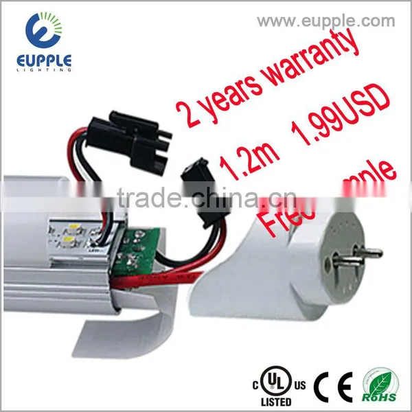 2016 UL CUL TUV SAA CE Led Glass Tube,4FT 6FT 8FT T8 Led Tube Light ,100lm/w CRI>83 3W 6W 9W 18W 24W t8 Led Tube Light Quality Choice