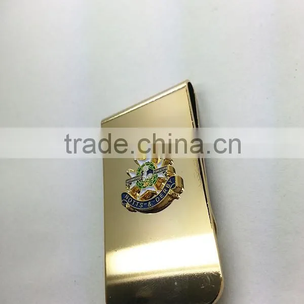 High Quality Fashion Gold Custom Money Clip