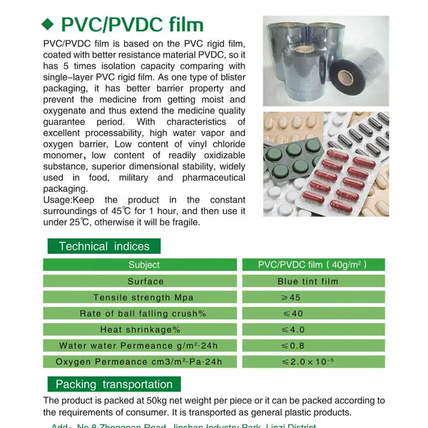 PVC/PVDC Film for Drug Packing photo-4