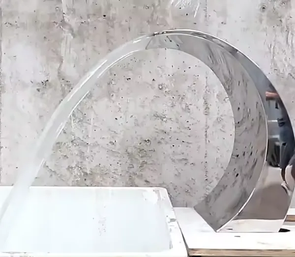Wholesale Price Waterfall High Quality SS304 Stainless Steel Water Fountain for Outdoor Garden Decoration photo-3
