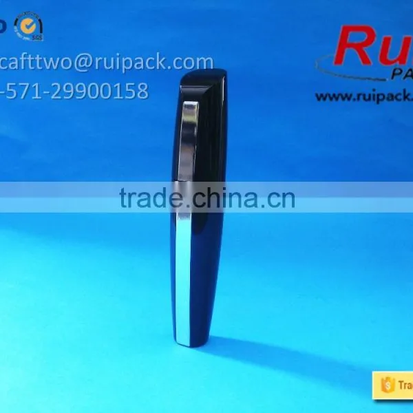 Black Plastic Mascara Tube With Mirror, Empty Mascara Container With Brush Cap photo-4