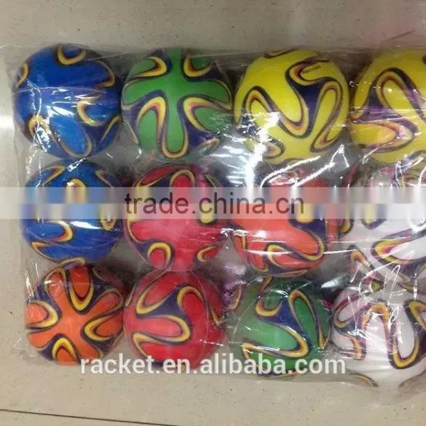 6.3cm pu Foam Antistress Game Ball for Promotion Toy Ball pu Ball