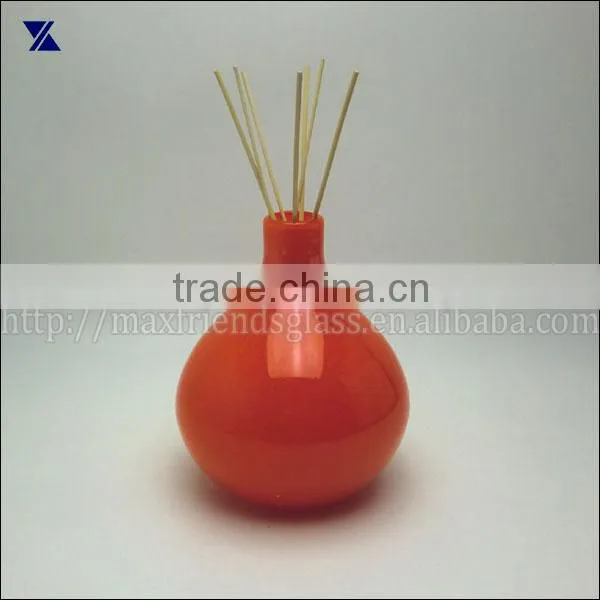 Glass Perfume Bottle , Glass Diffuser, Glass Bud Vase for Home Deco, 1150ml, Hand Made Glass