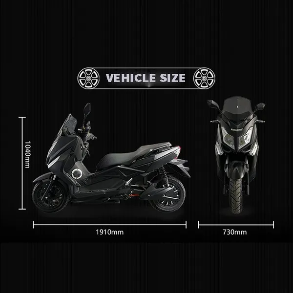 3000W Electric Scooter 75kmph T9 photo-2