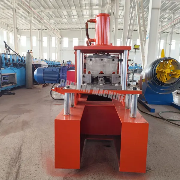 High Quality Portable Seamless Roof Half-round Rain Water Gutter Cold Roll Forming Machine photo-4
